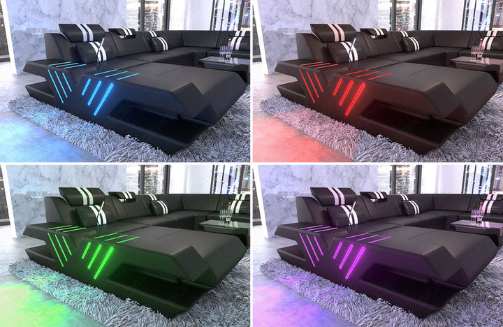 LED RGB Beleuchtung mit Touch Wheel Fernbedienung