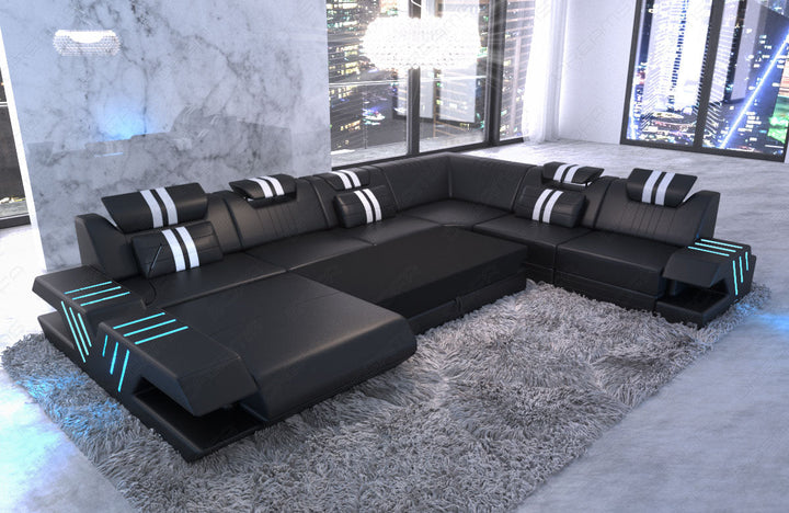 optional erhÃ¤ltliche Schlaffunktion fÃ¼r das Sofa Venedig XXL