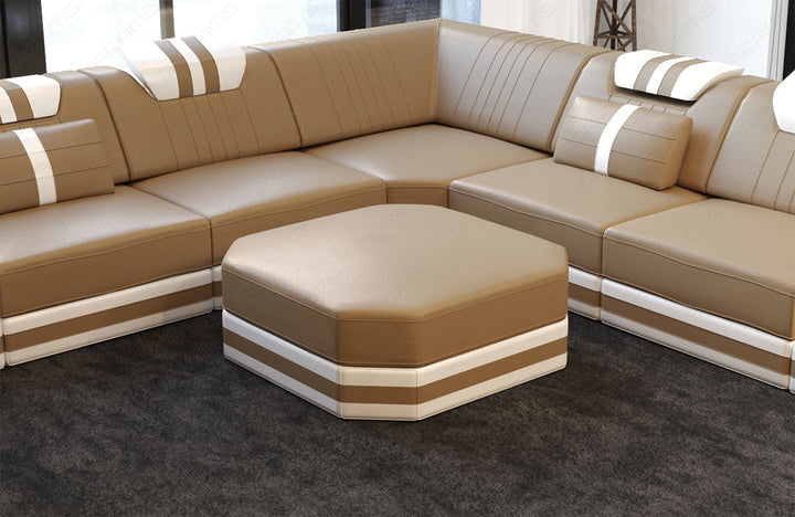 optionaler Hocker passend zum Sofa