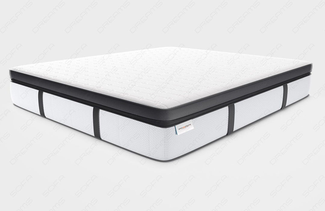 Unsere 7-Zonen Tonnentaschenfederkern Matratze "Deluxe" inklusive Topper