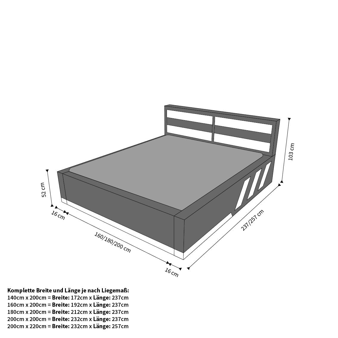Apollo Led Complete Bed