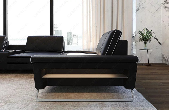 Leather Living Room Set Ferrara