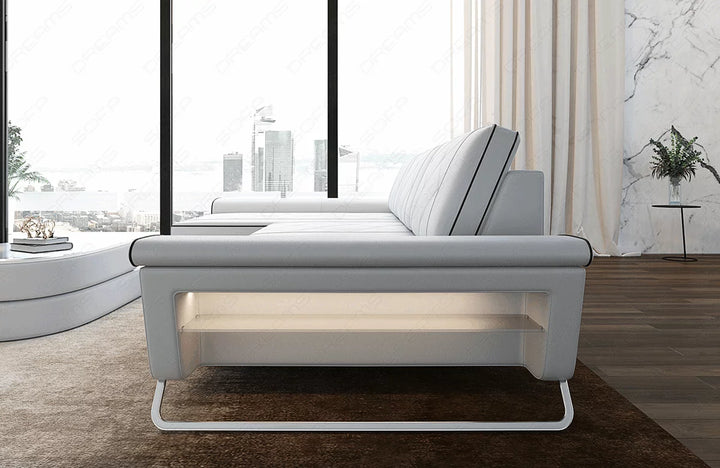 Leather Living Room Set Ferrara