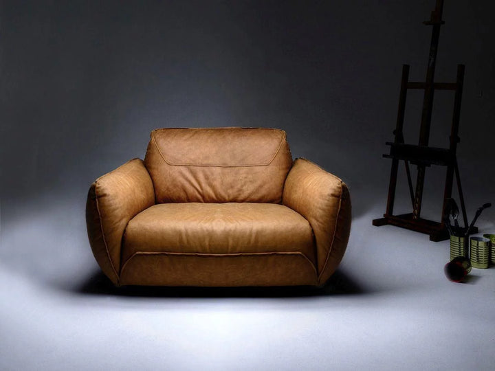 Leather Armchair Cozy
