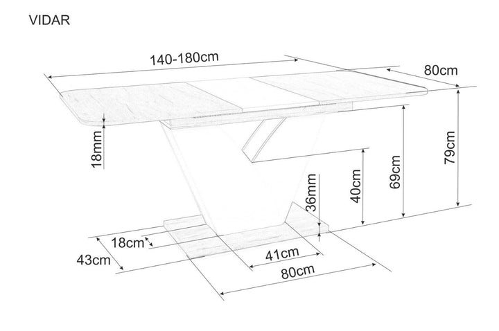 Vidar Dining Table