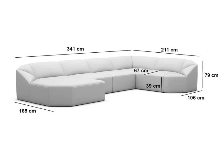 Cabrera U-Shaped Living Area