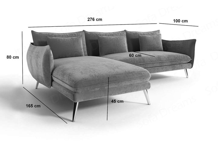Corner Sofa Fuerteventura L Shape Short