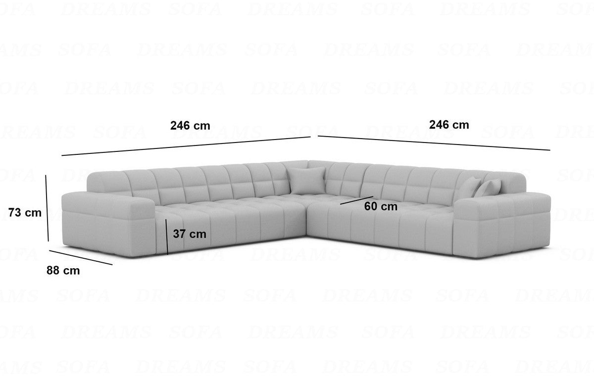 Corner Sofa Ibiza Fabric