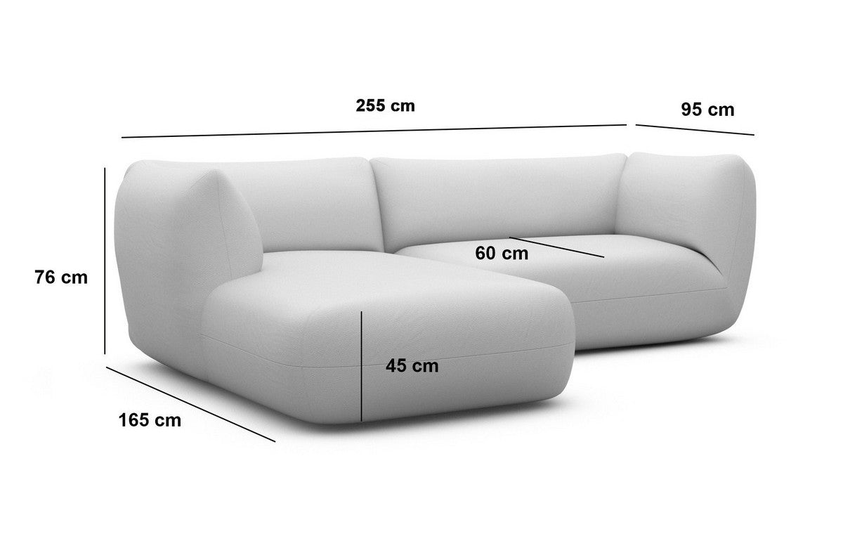 Corner Sofa Madrid L Shape Short