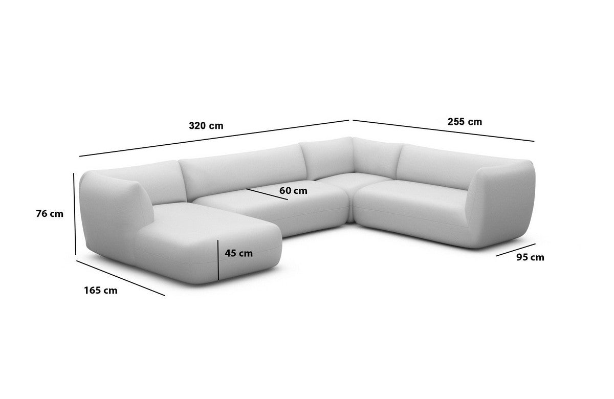 Sectional Madrid Xxl