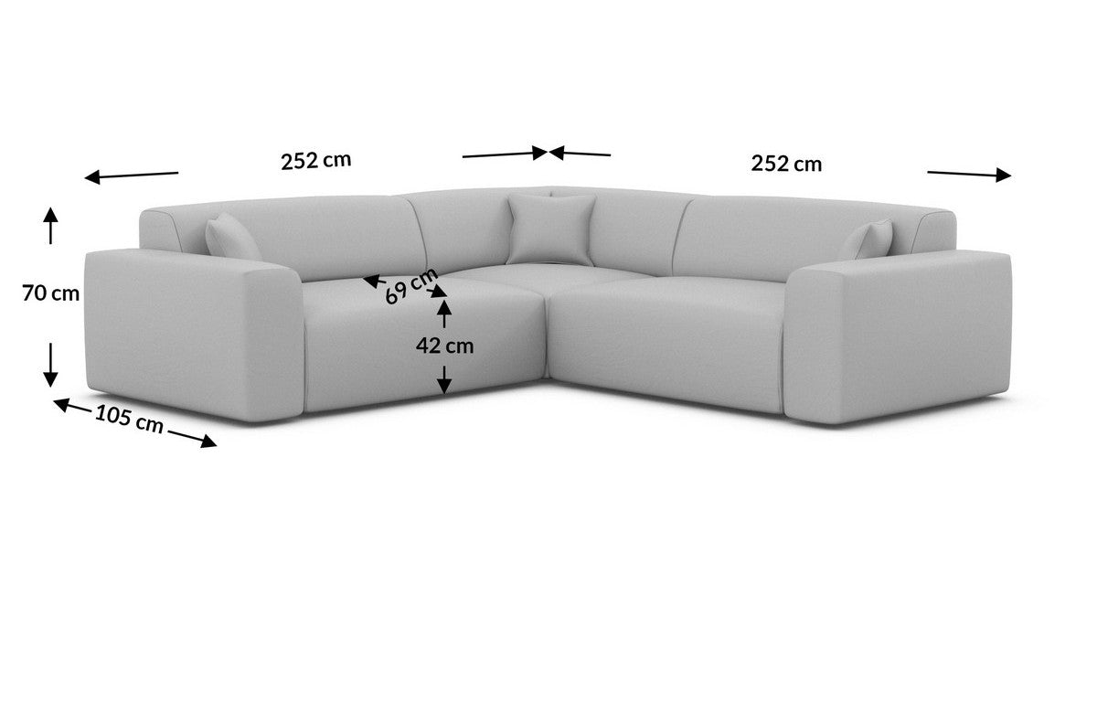 Mallorca L-Shaped Corner Sofa