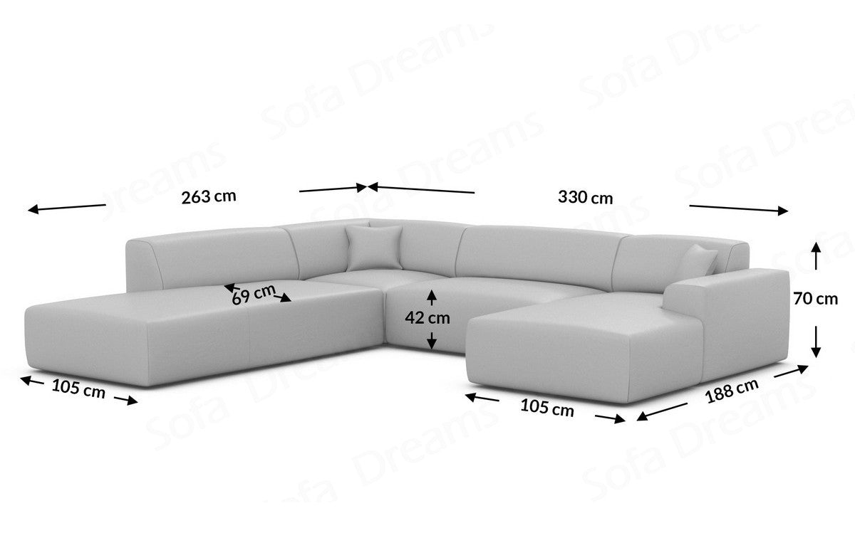 Mallorca U-Shaped Lounge Sectional