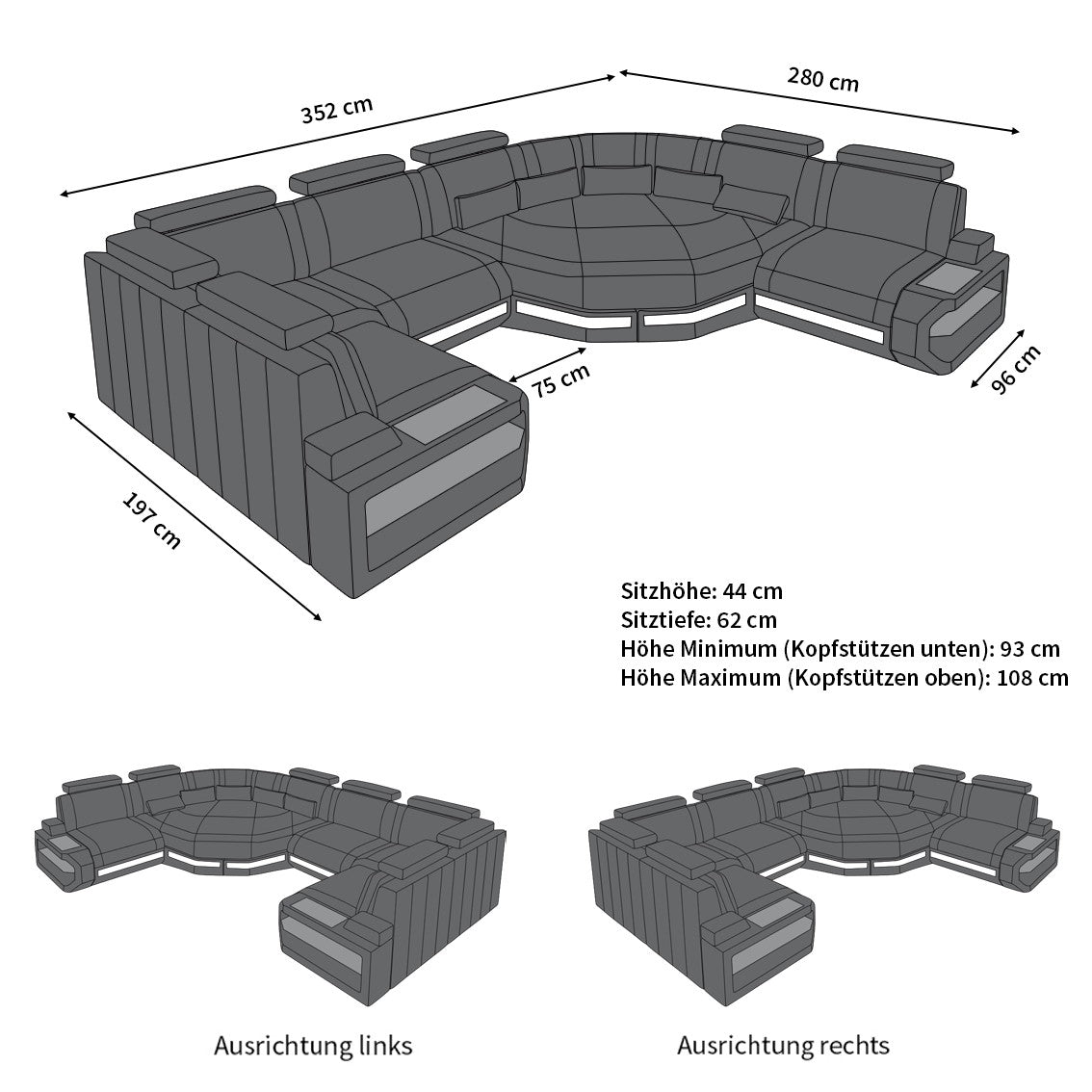 Sectional Rayy Mini