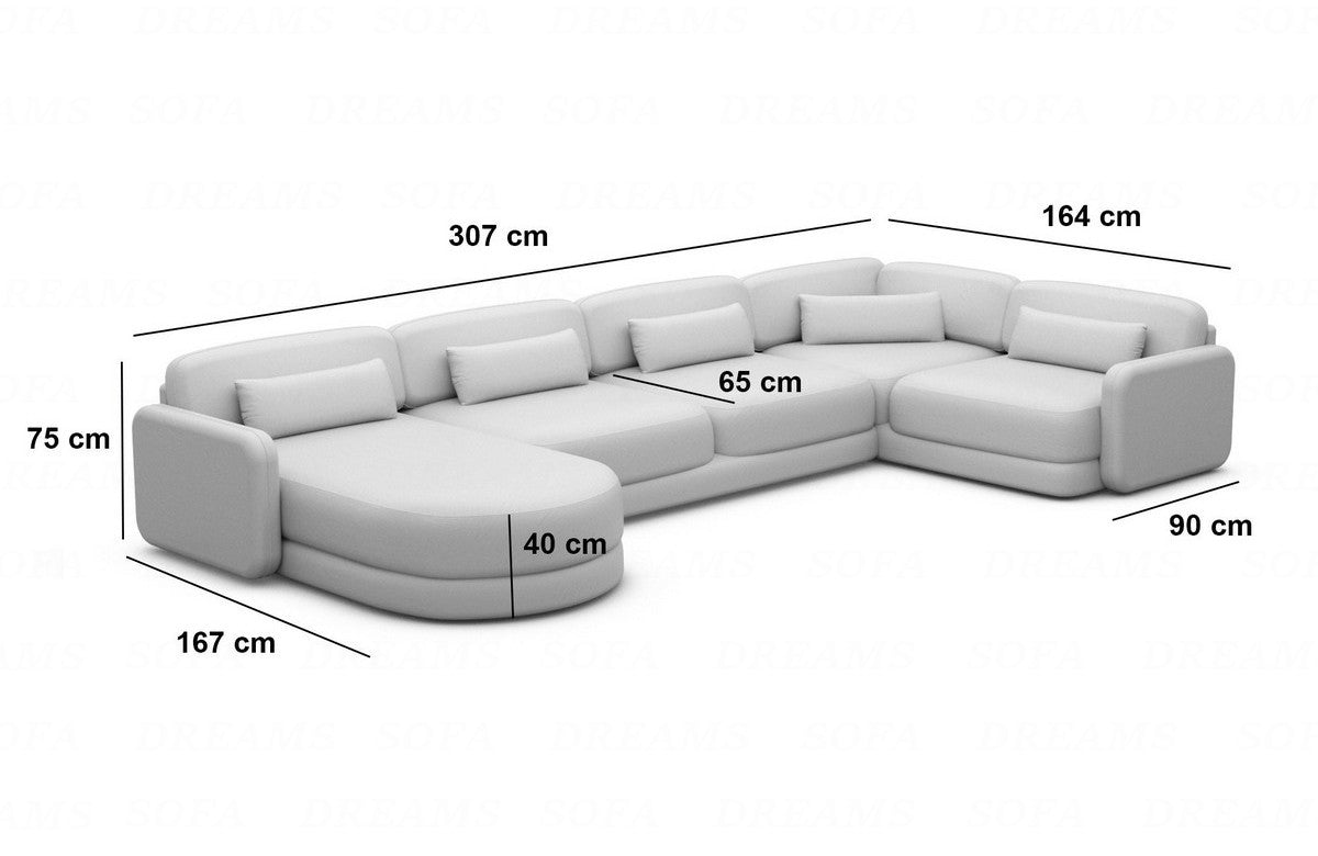 Sectional Valencia U Shape