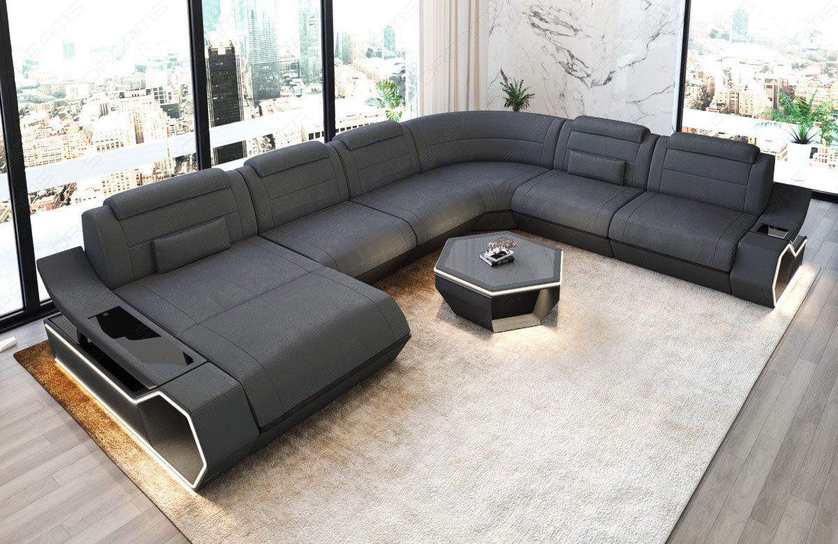 Toscano XXL fabric living area