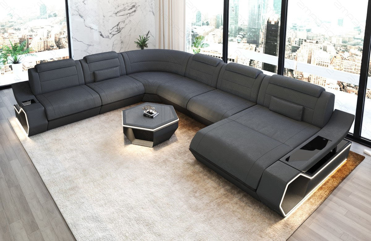 Toscano XXL fabric living area