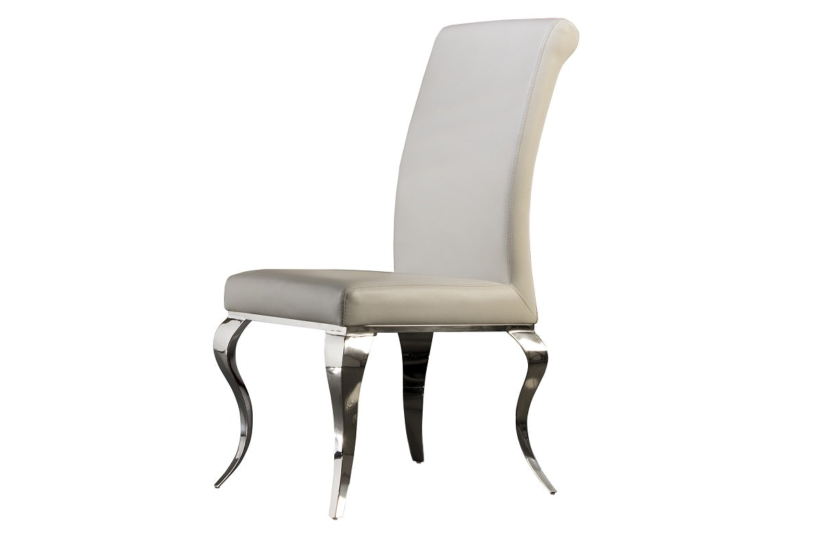 Barroque White Dining Chair