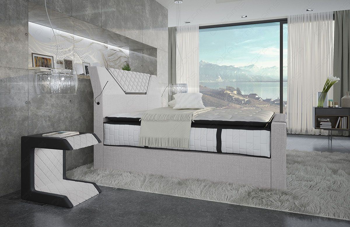 Nantes Fabric Box Spring Bed