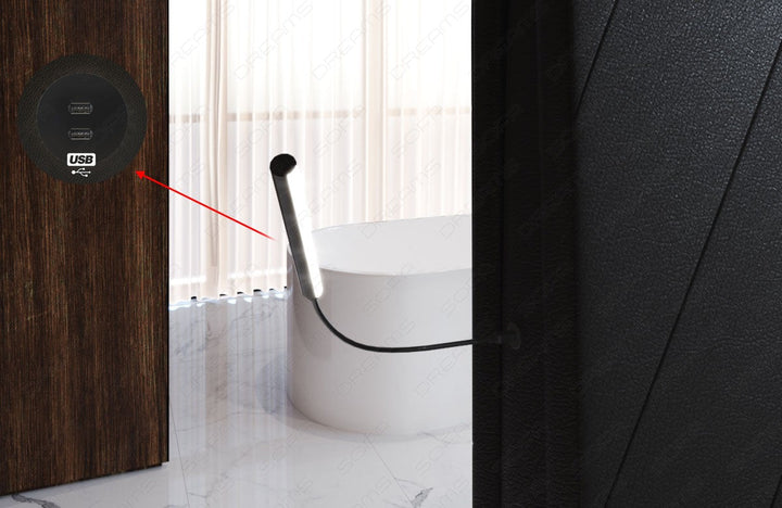 Optional erhÃ¤ltlich: 2 USB-AnschlÃ¼sse im Kopfteil