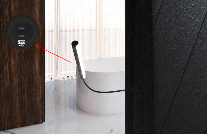Optional erhÃ¤ltlich: 2 USB-AnschlÃ¼sse im Kopfteil