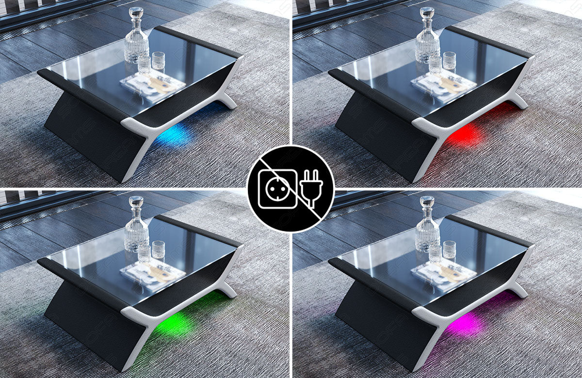 Coffee Table Esmeralda Leather