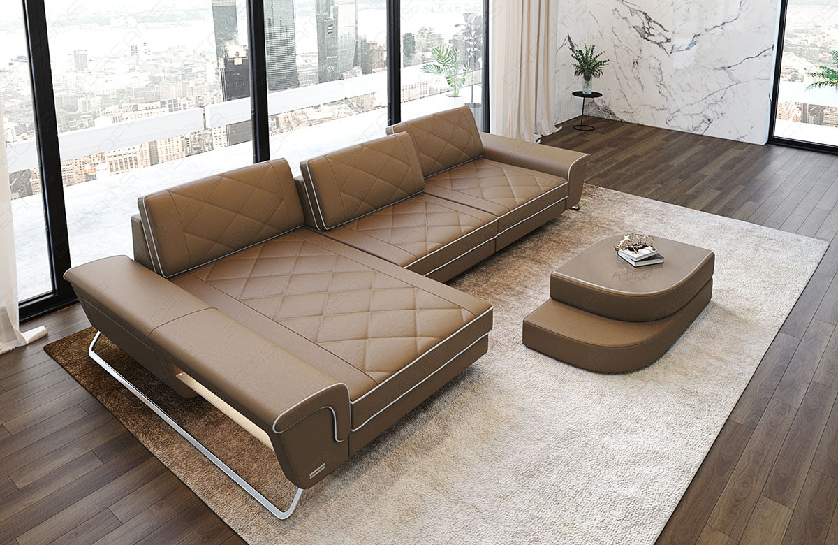 Corner Sofa Lari Leather