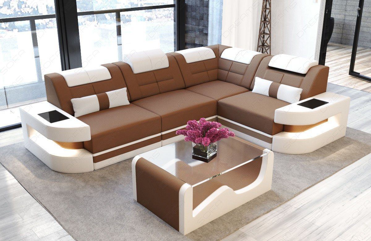 Mini Sofa Taho With Fabric Cover Couch With Led