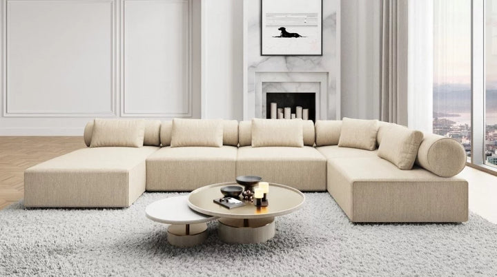 Laguardia U-shaped living area fabric