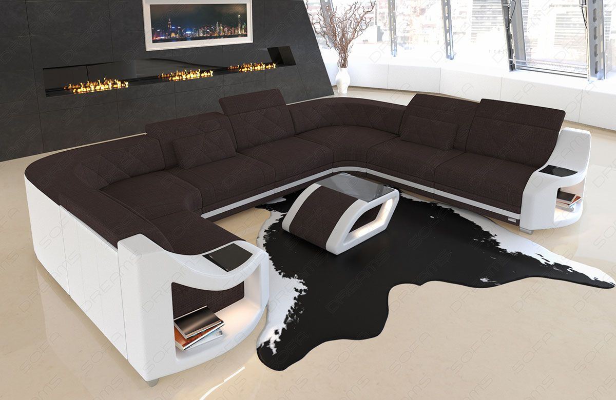 U Shape Sofa Gobi Mini Fabric Cover
