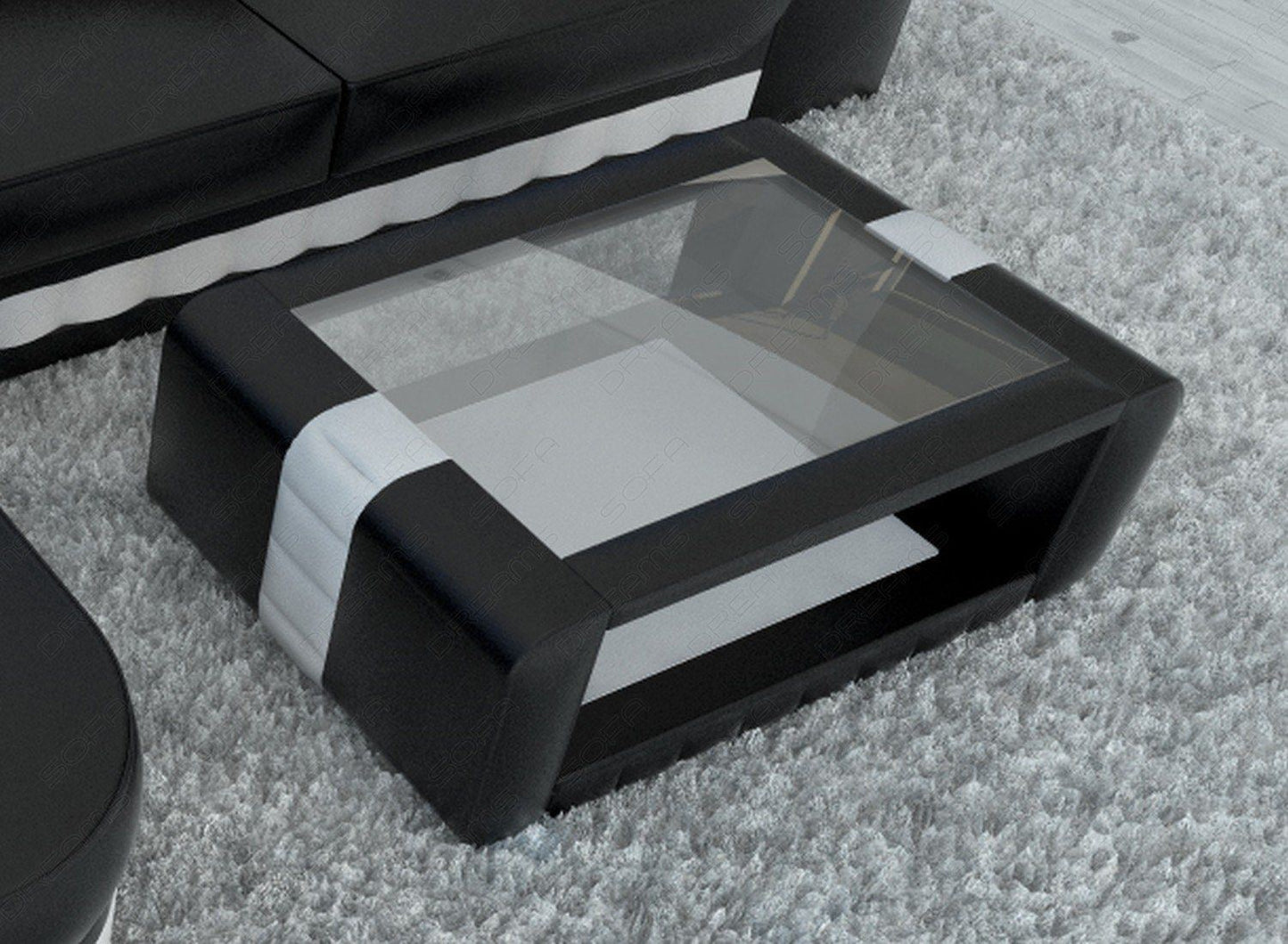 Coffee Table Baronka Leather