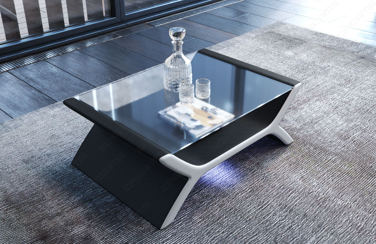 Coffee Table Esmeralda Leather