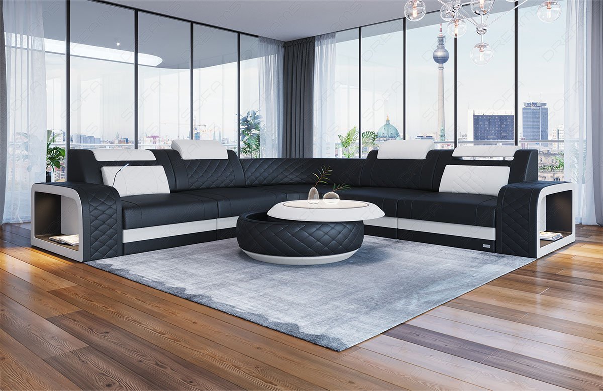 Corner Sofa Forenza Leather