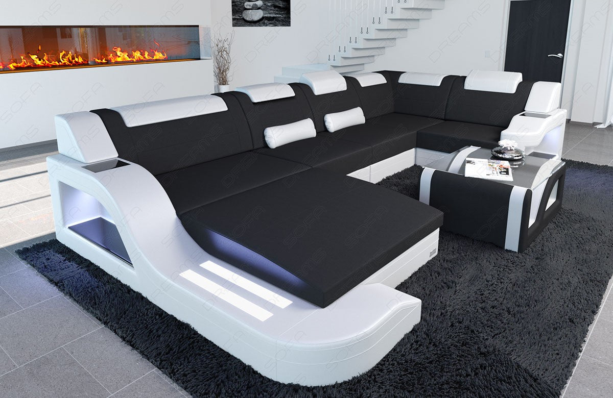 Paloma Sectional With Fabric Cover