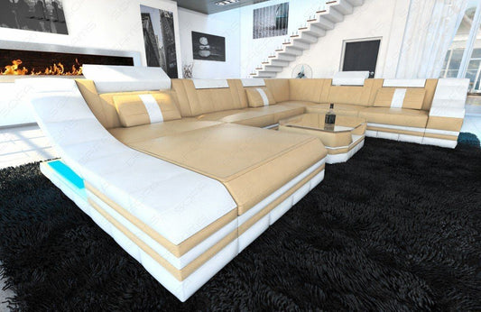 Temoni Xxl Mini Sectional With Ottoman