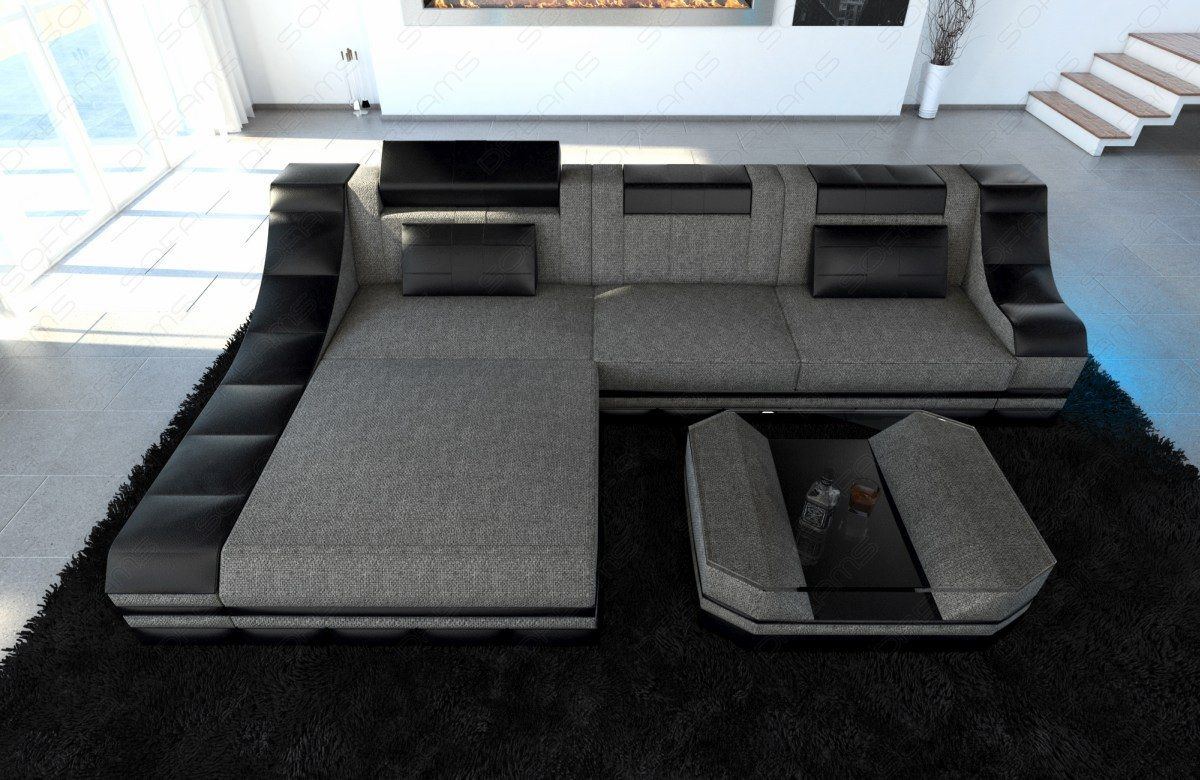 Temoni Corner Sofa With A Choice Of Fabric Cover