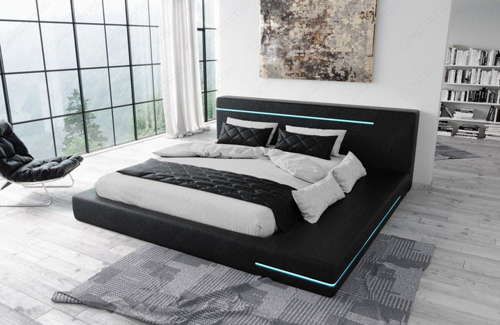 Komplettbett Rimini in schwarz