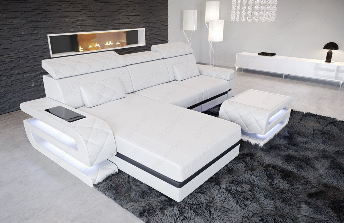 Corner Sofa Bologna Leather