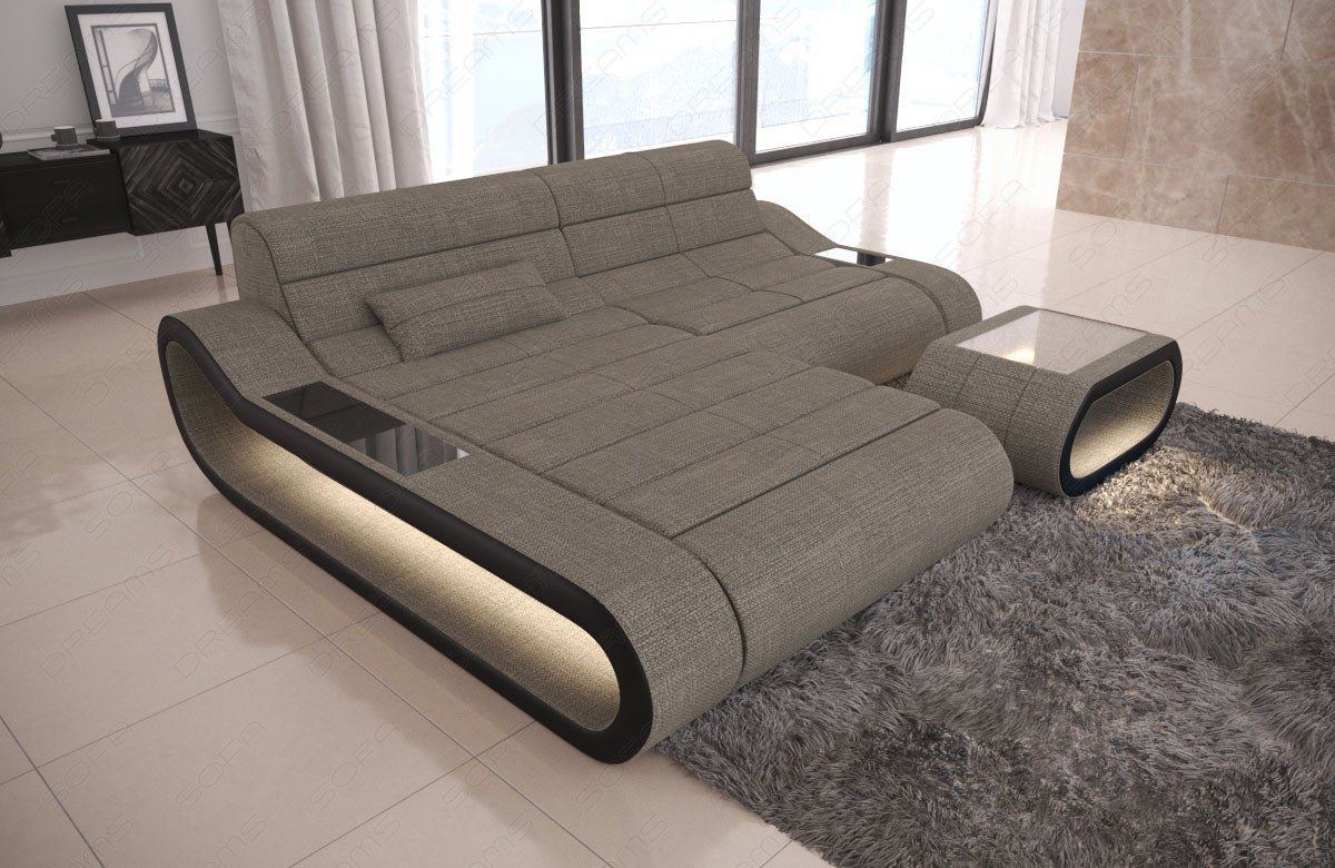 Fabric Sofa Laguna Short Sofa With Led
