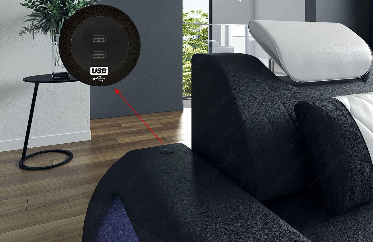 Rimini L Shape Fabric Sofa