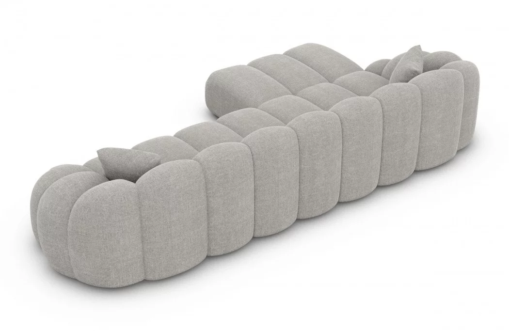 Fabric Corner Sofa Rajada L Shape Short