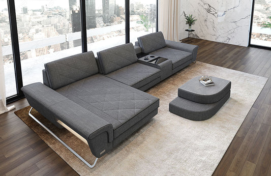 Fabric Sofa Lari L Shape
