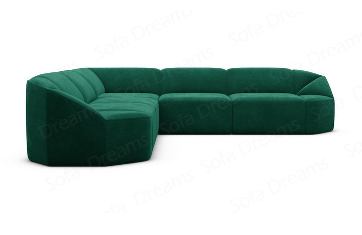 L-Shaped Fabric Sofa Cabrera