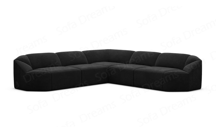 L-Shaped Fabric Sofa Cabrera