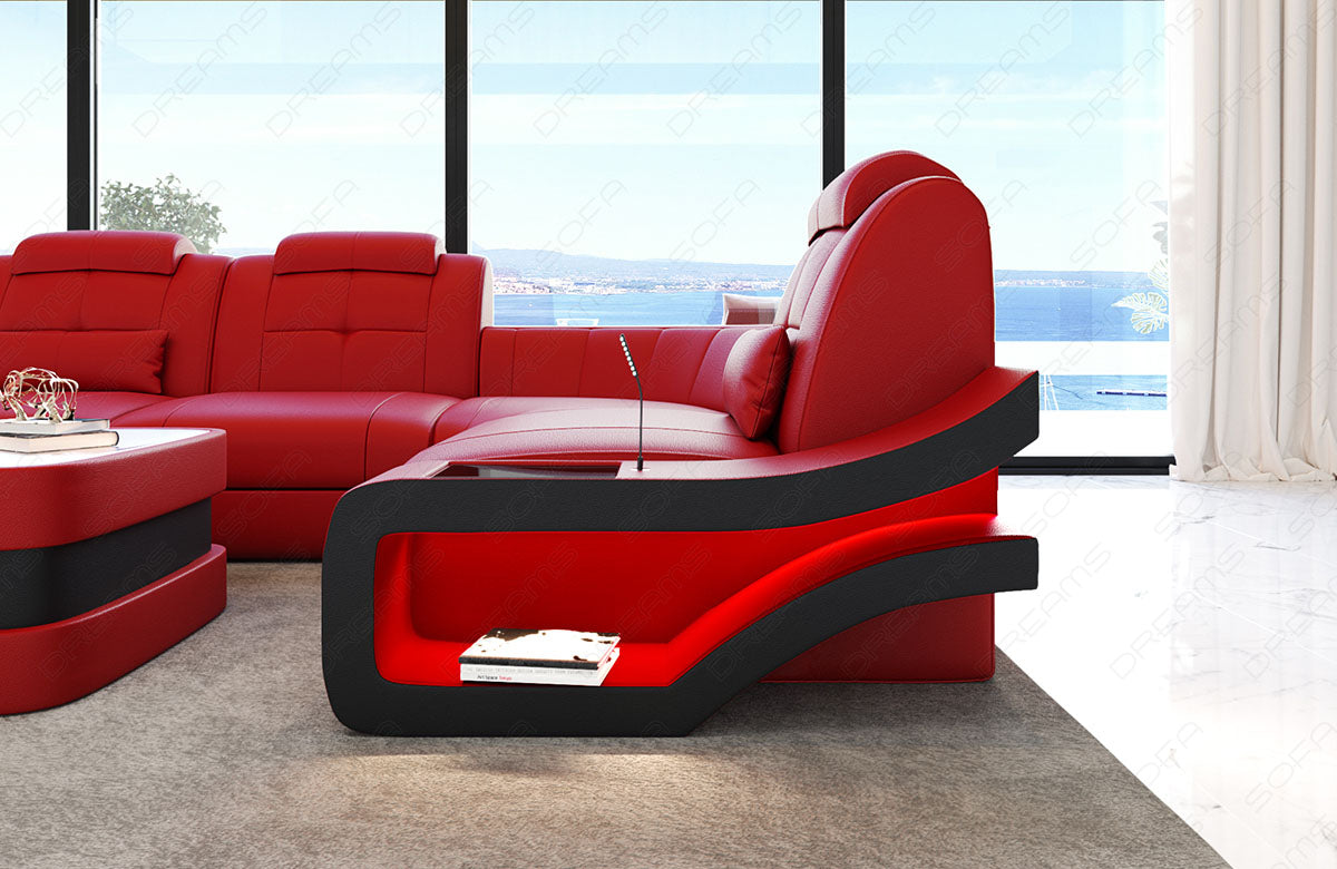 Corner Sofa Naomi Leather