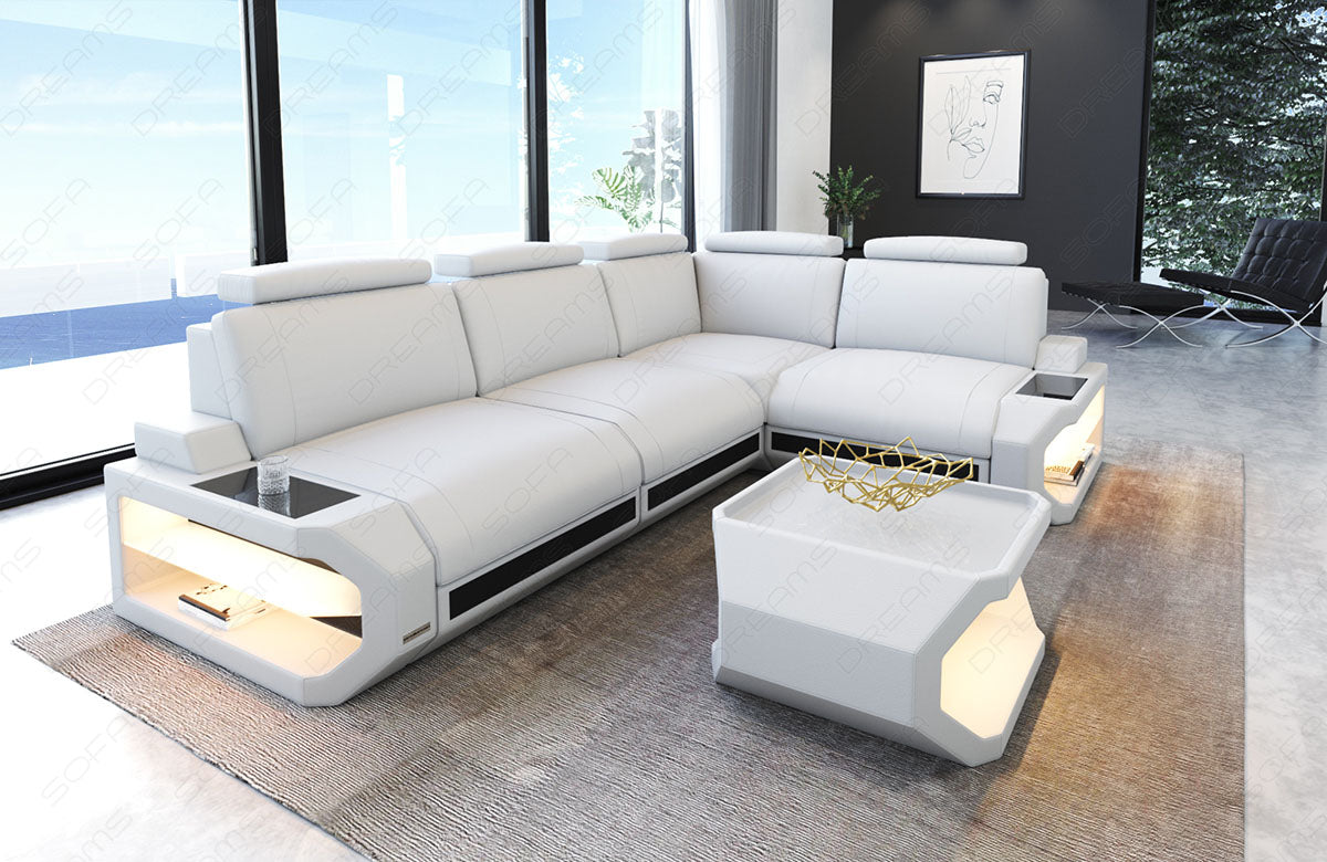 Corner Sofa Rino L Leather