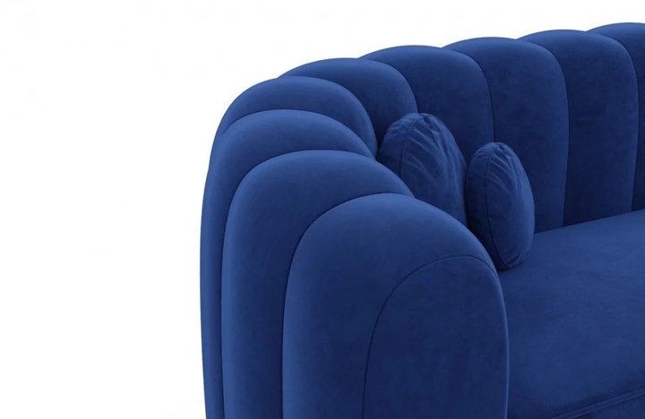 Corner sofa Almeria L shape fabric