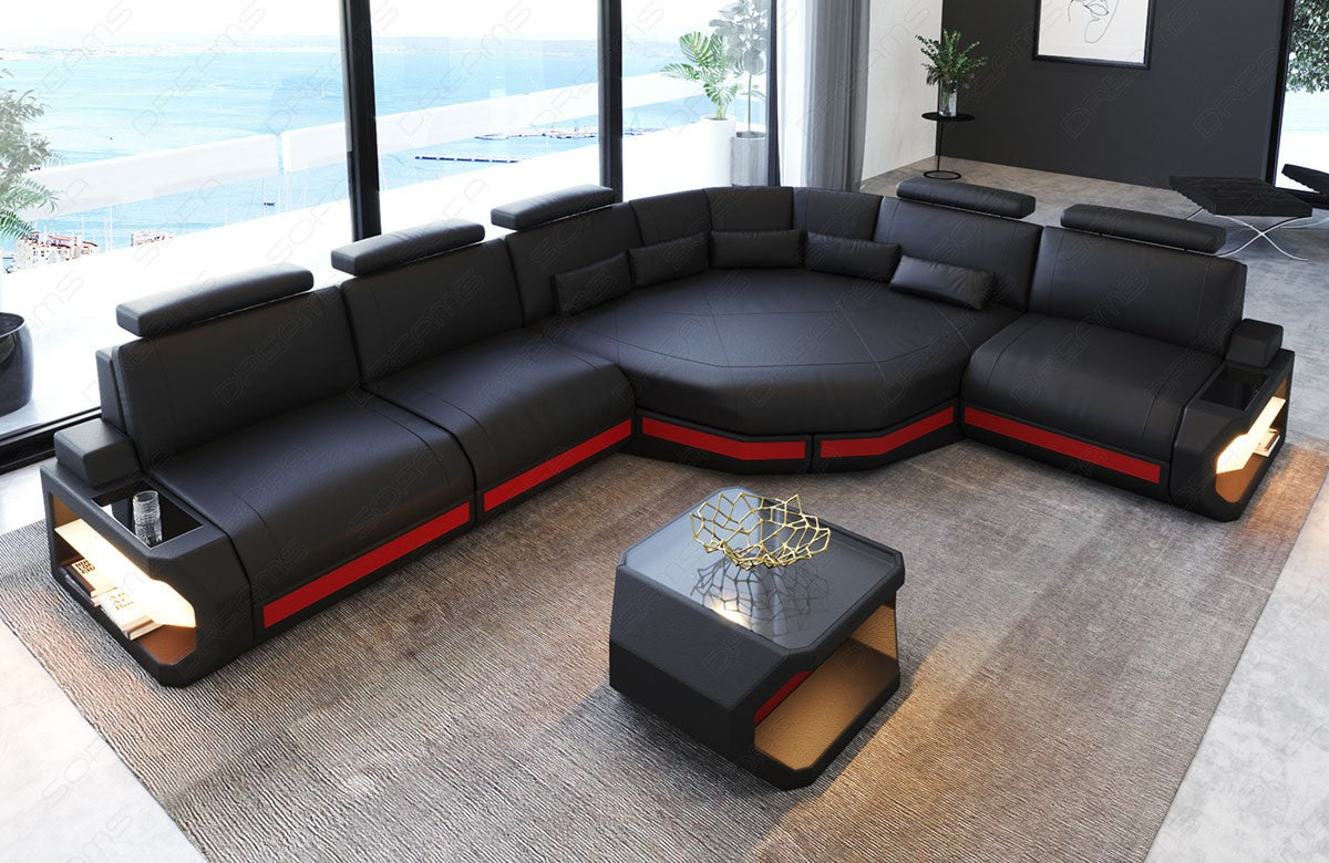 Corner Sofa Rayy Leather