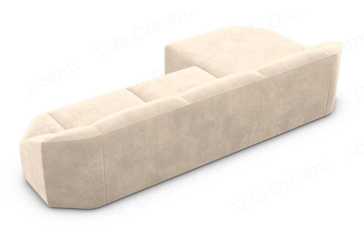 Upholstered Corner Sofa Cabrera L Shape Short