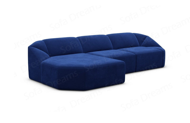 Upholstered Corner Sofa Cabrera L Shape Short