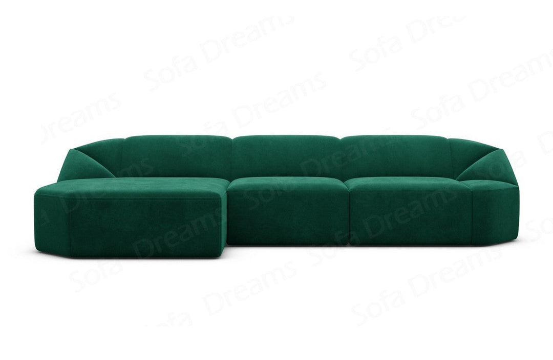 Upholstered Corner Sofa Cabrera L Shape Short